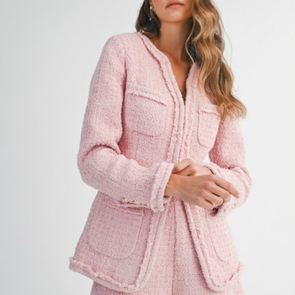 The Pink Chic Tweed Paris Set - Picture 2 of 5